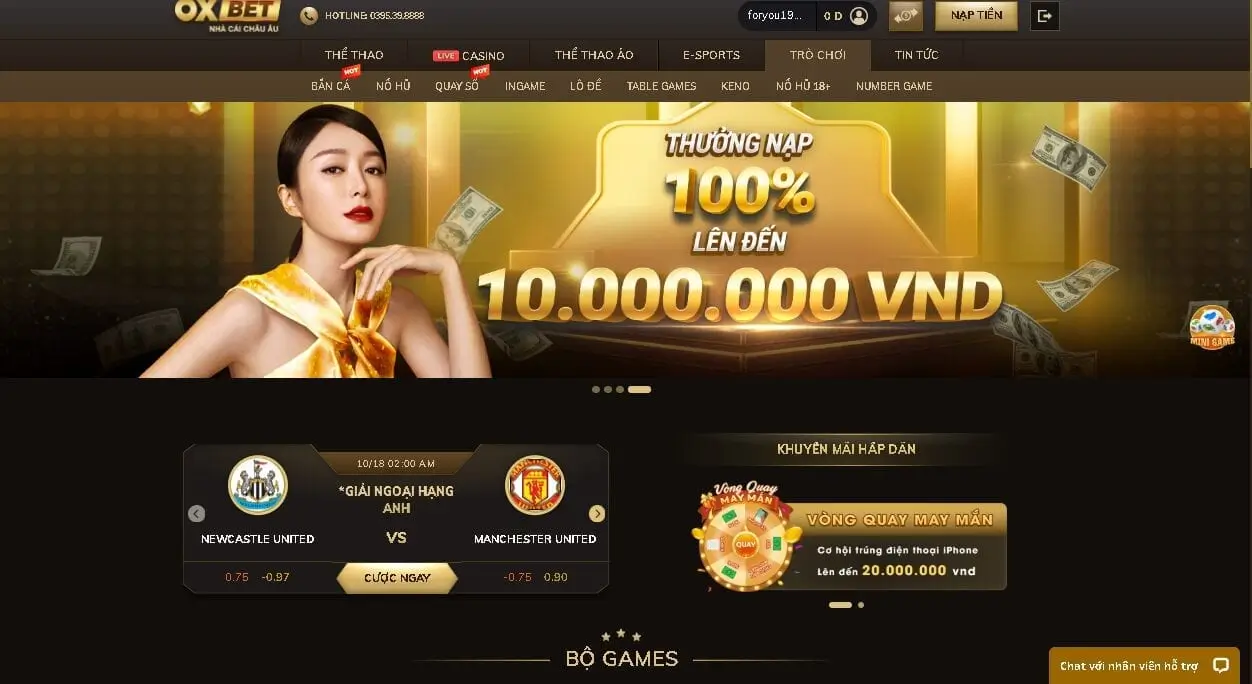 Giới Thiệu Về Oxbet in